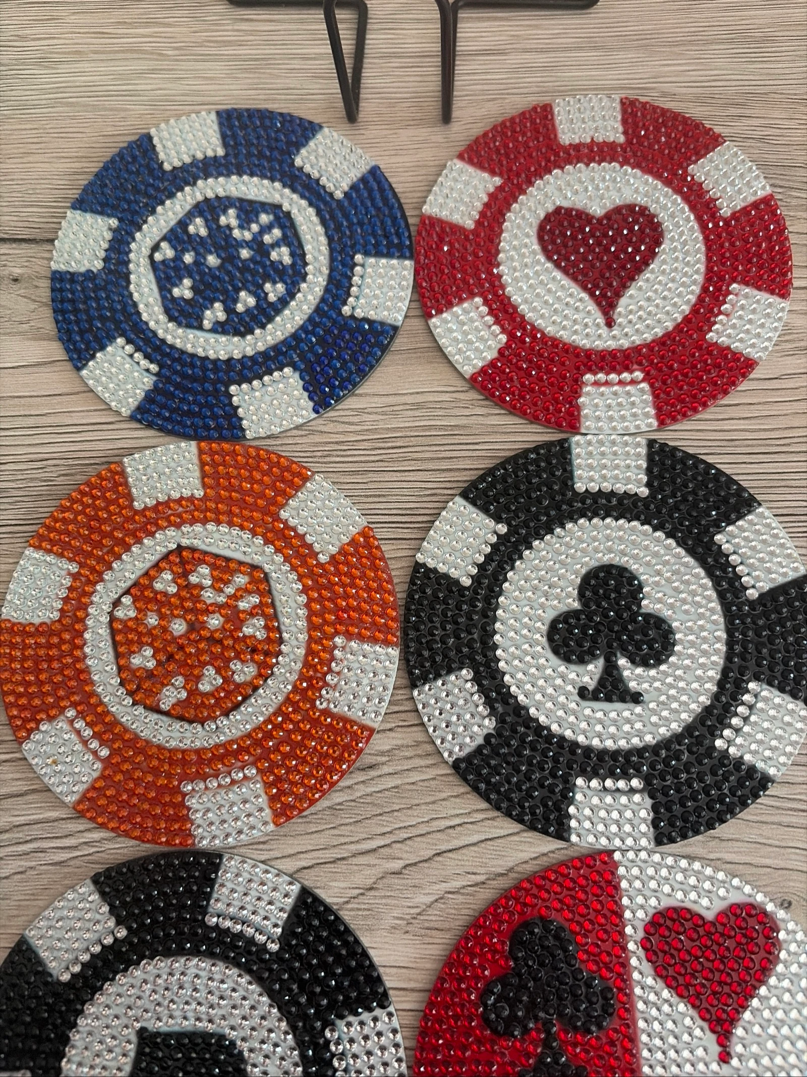 Bases de vidrio para poker – photo 3